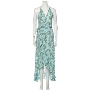 Poupette St. Barth Printed White Dress